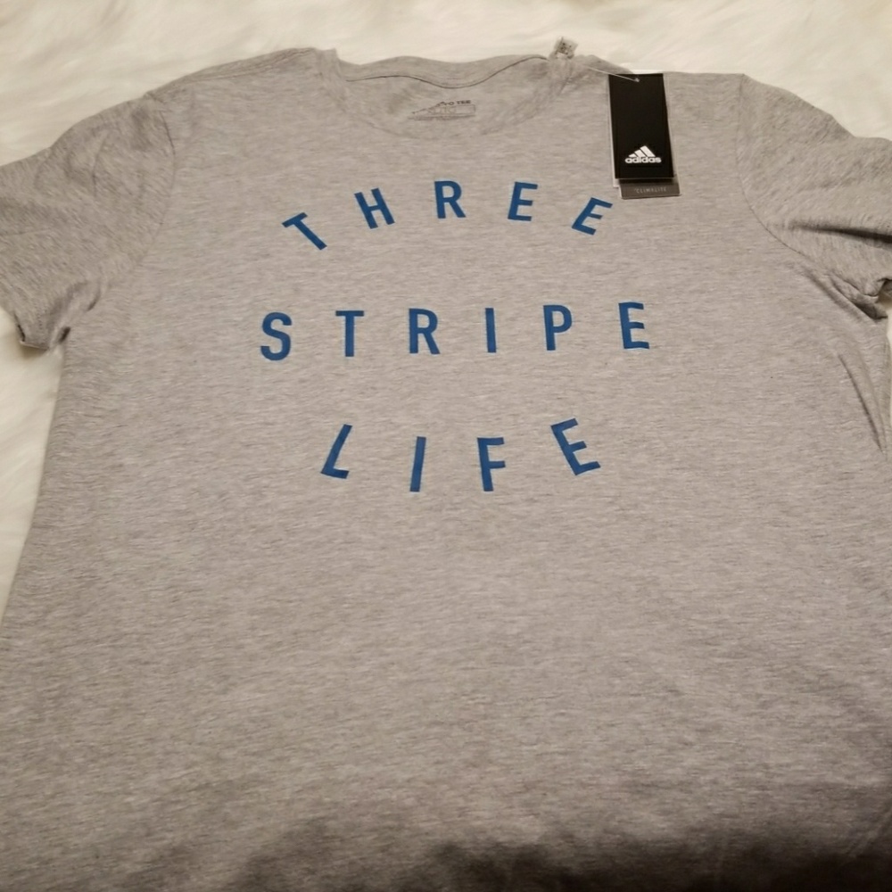 Adidas "Three Stripe Life" Tee